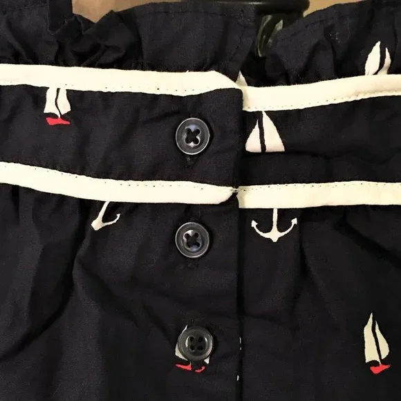 JANIE AND JACK Sailboat and Anchor Top 6-12Months - Picture 5 of 10